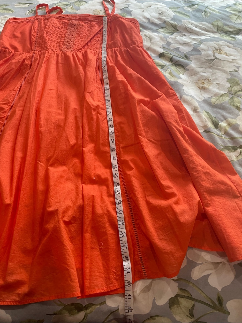 torrid Bright Orange Spaghetti-Strap Sundress - Picture 5 of 5